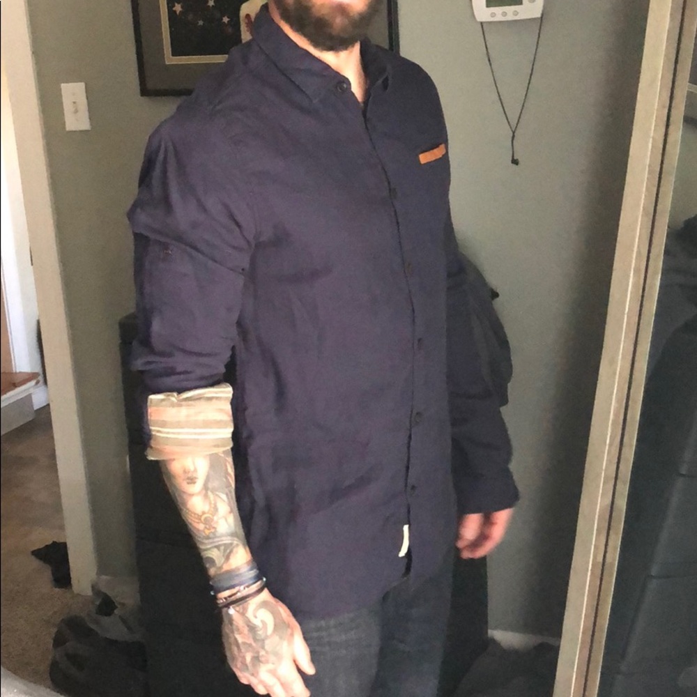 Scotch & Soda Lined button up